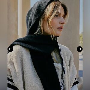 Free People All For You Hooded Scarf NWT